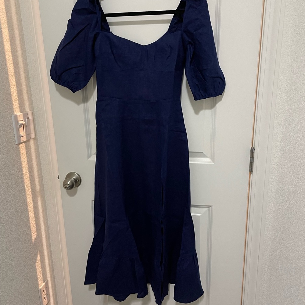 New Reformation Belgium Dress Danube - Picture 6 of 7